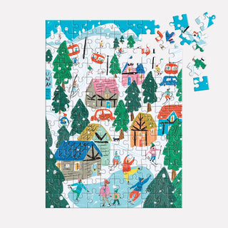 Alpine Cottage 130pc Puzzle Ornament