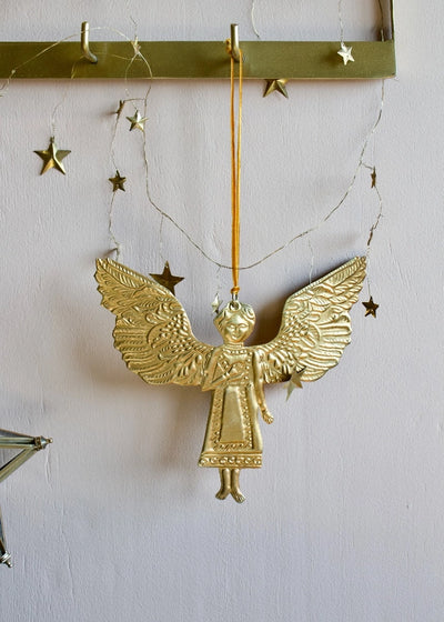 Golden Angel Ornament