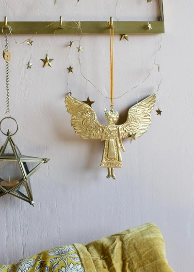 Golden Angel Ornament