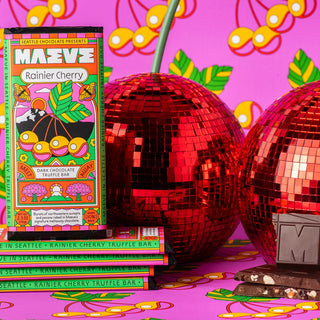 Maeve - Rainier Cherry Dark Chocolate Truffle Bar