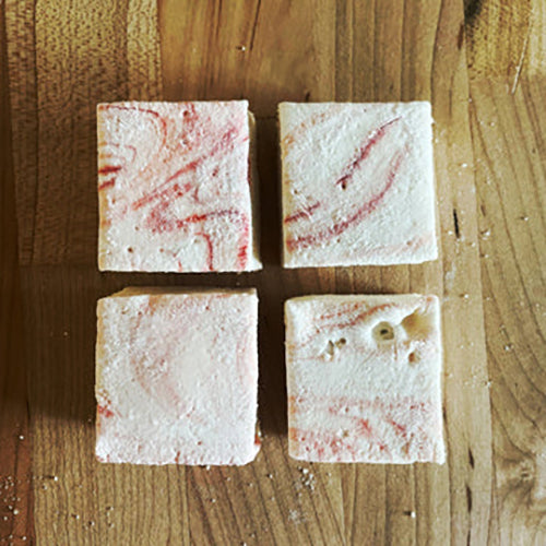 10 Hand Cut Peppermint Gourmet Marshmallows