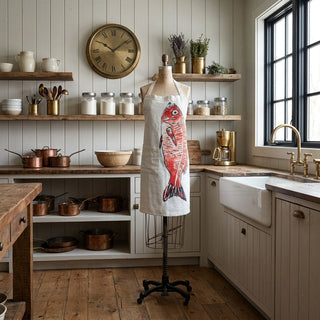 Linen Fish Apron