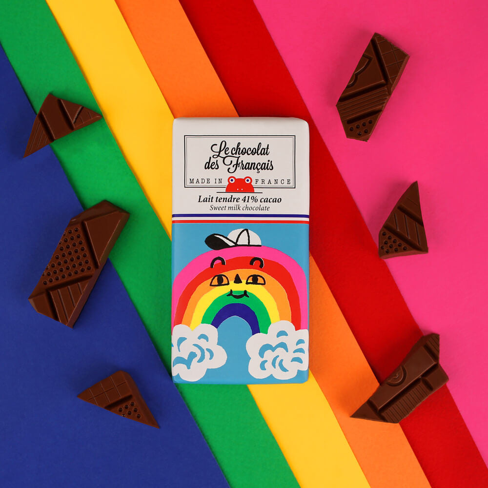 Le Chocolat Des Francais - Rainbow Tender Milk 41% Chocolate