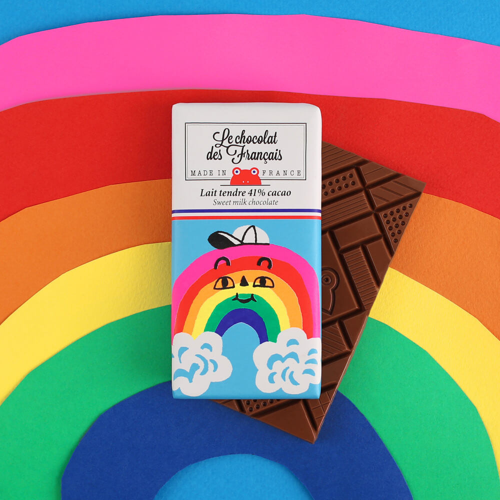 Le Chocolat Des Francais - Rainbow Tender Milk 41% Chocolate