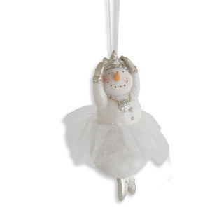 Snow Girl Ballerina Ornament - Choose Style
