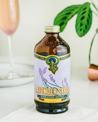 Portland Syrups - Lavender Syrup 12oz Cocktail / Mocktail Beverage Mixer