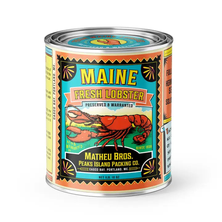 Vintage Maine Lobster Style Candle