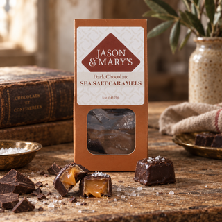 Dark Chocolate Sea Salt Caramels