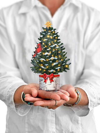 Merry Mini Tree Pop Up Card