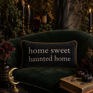 16" Home Sweet Haunted Home Pillow