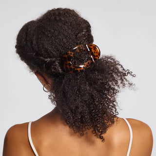 Large Flat Cloud Clip - Tortoise