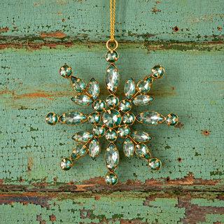 Majestic Jeweled Snowflake - Choose Style