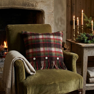 Balmoral Tartan Plaid Pillow