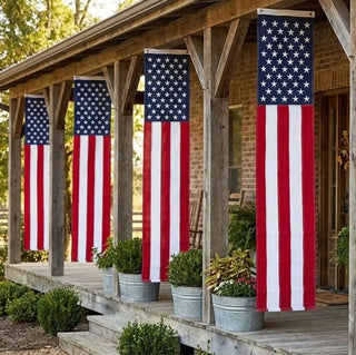 84" Patriotic Porch Banner