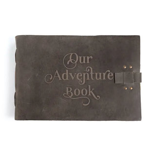 Our Adventure Leather Bound Book - Choose From 5 Colors