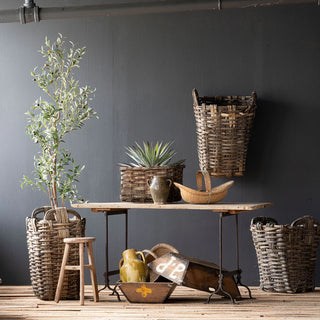 Found Vintage Iberian Grape Basket