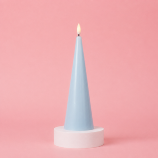 Pastel Tree Glow LED Cone Candle - Choose Style