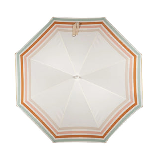 Retro Style Fringed Beach Umbrella - Choose Style