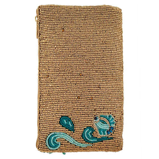Mary Frances Sail Away Beaded Sail Boat Ocean Themed Crossbody Bag