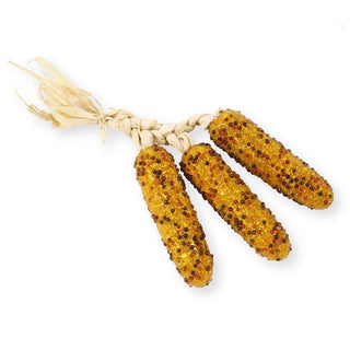 Glass Beaded Corn - Yellow