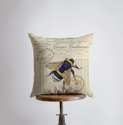 The French Bee Pillow