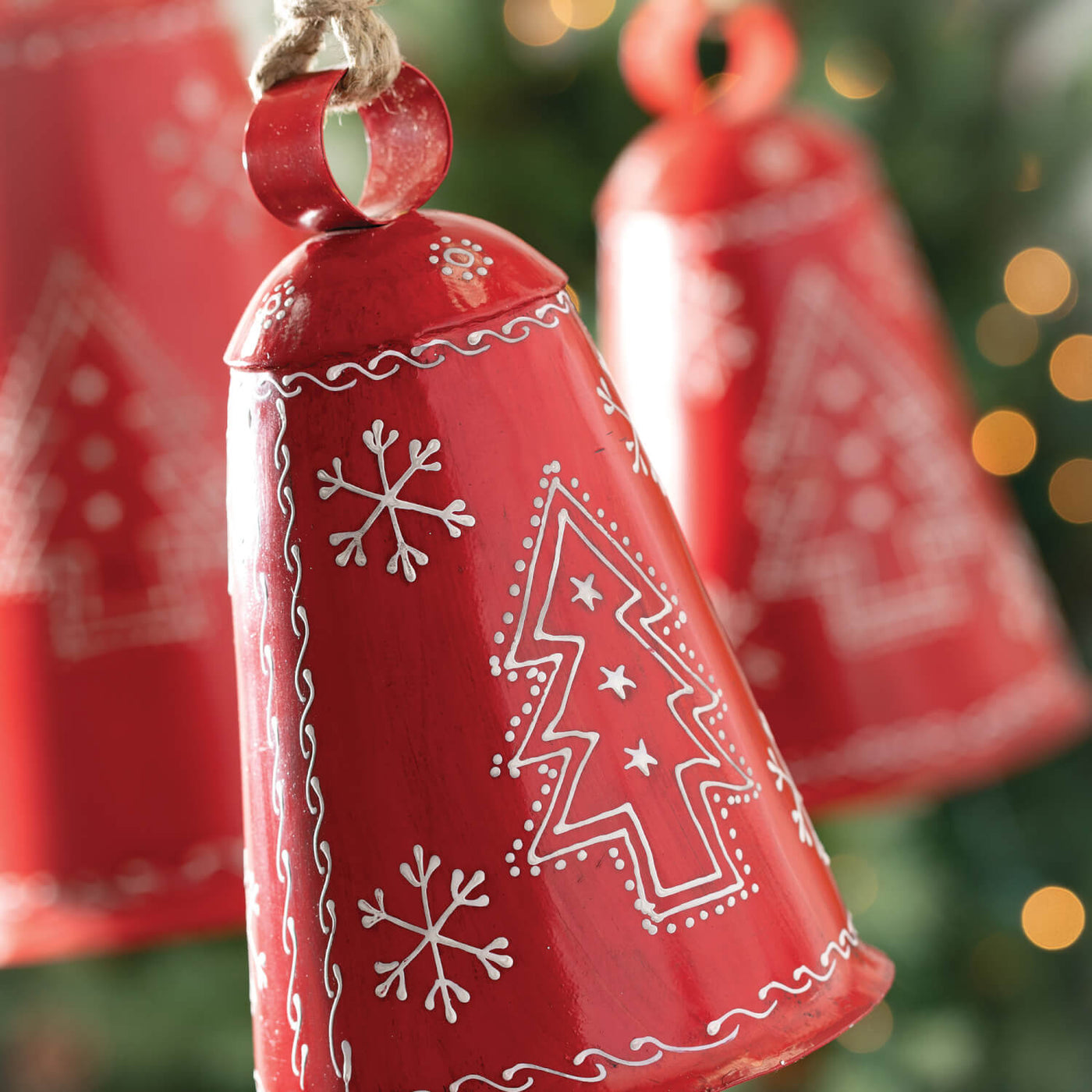 Red Holiday Bell - Choose from 3 Different Sizes