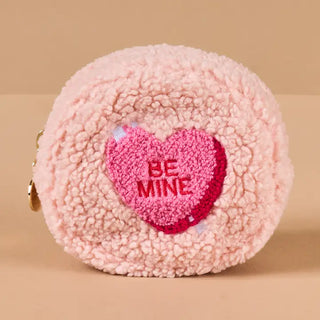 Teddy Circle Pouch - Be Mine