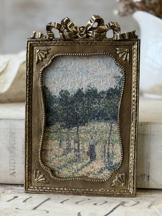 Beneath The Open Sky Framed Canvas