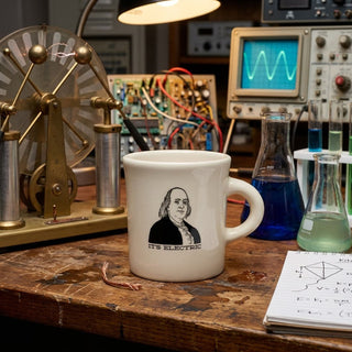 Ben Franklin - It's Electric Mug