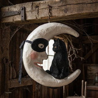 Bethany's Lowe Hallow's Eve Cat On Moon