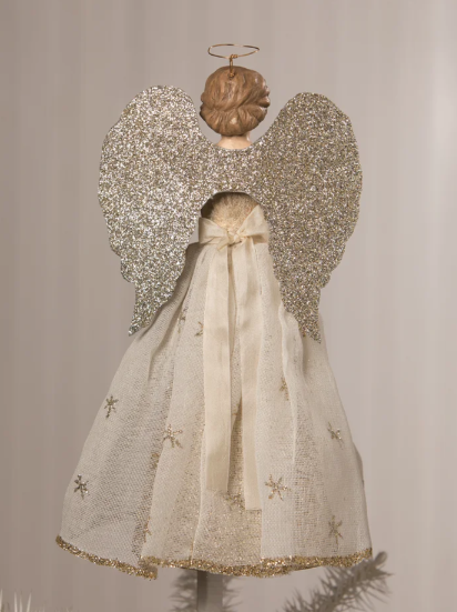 Bethany Lowe Peace on Earth Angel Tree Topper