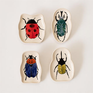 Botanical Beetle Trinket Dish - Choose Favorite Style