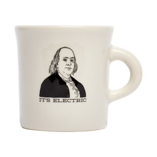 Ben Franklin - It's Electric Mug