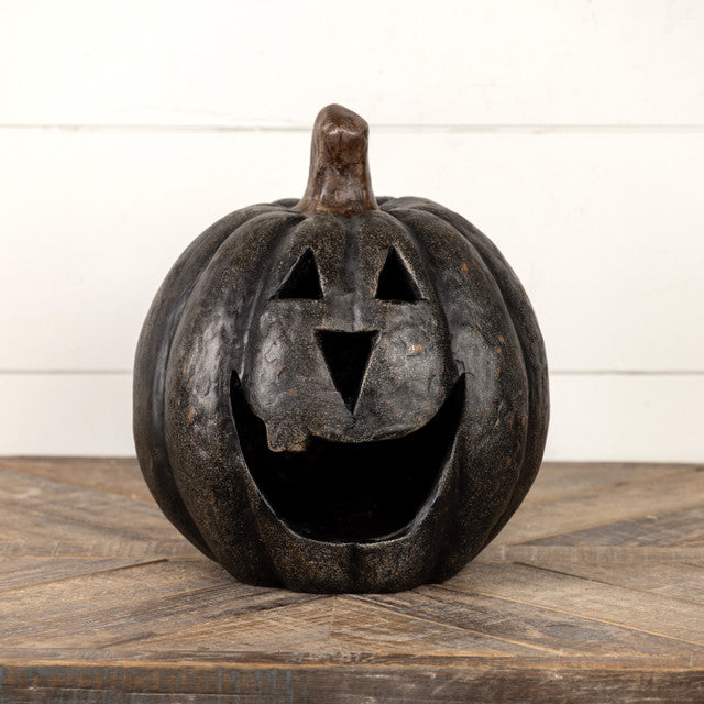 11" Big Mouth Pumpkin - Black