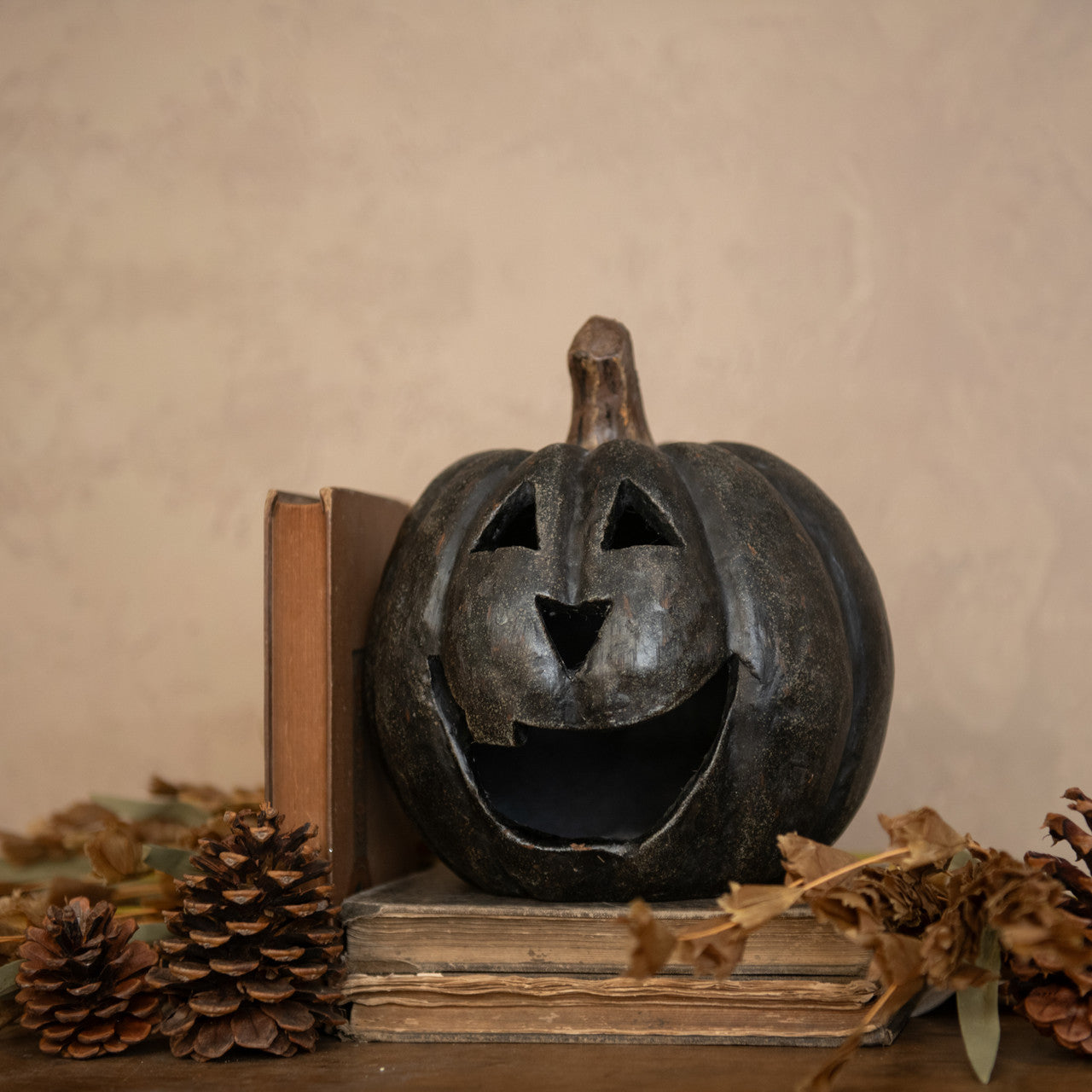 8" Big Mouth Pumpkin - Black