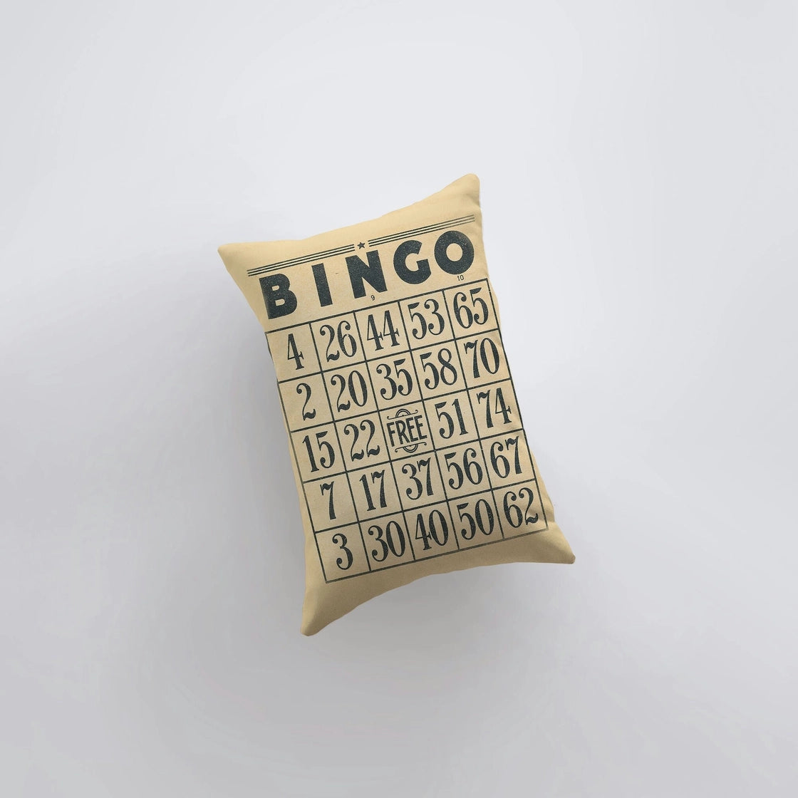 12" x 18" Bingo Pillow