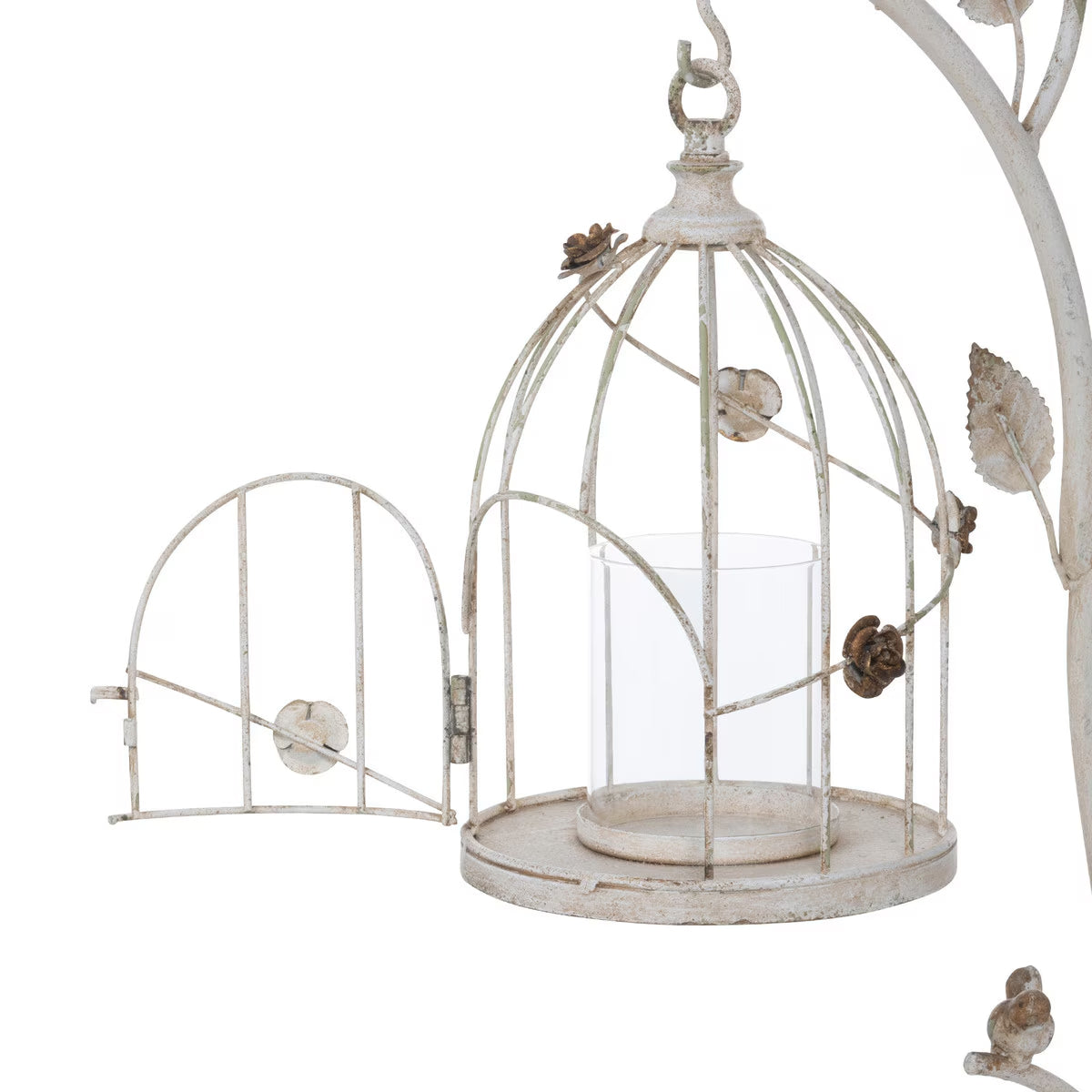 Hanging Bird Cage Votive Holder