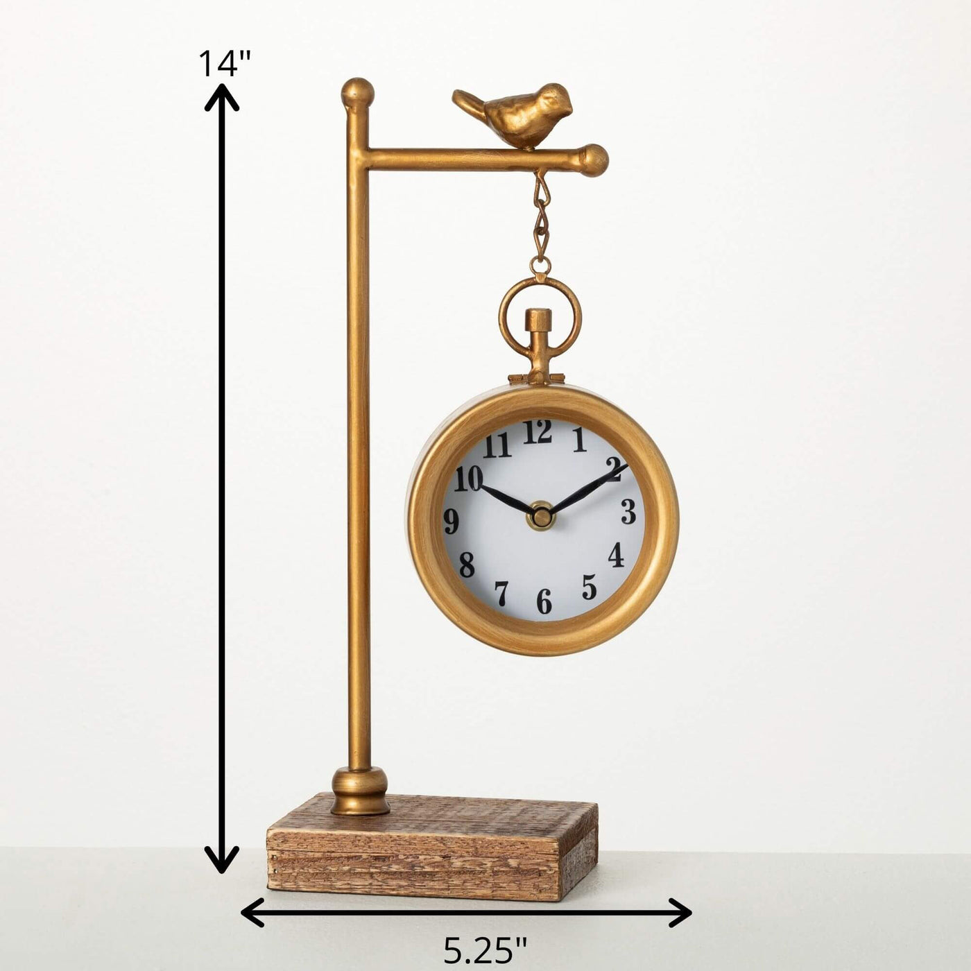 Suspended Tabletop Clock