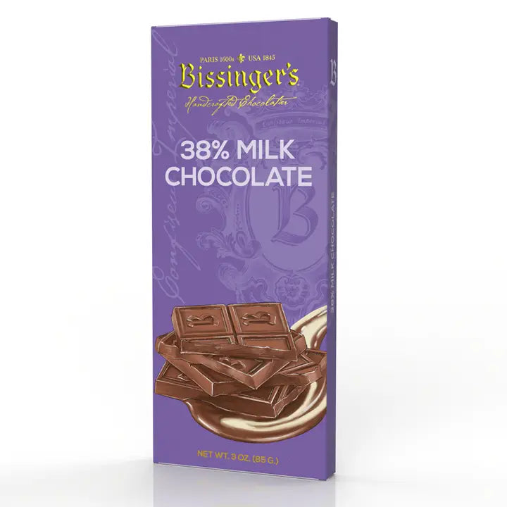 Bissinger's 38% Milk Chocolate Bar