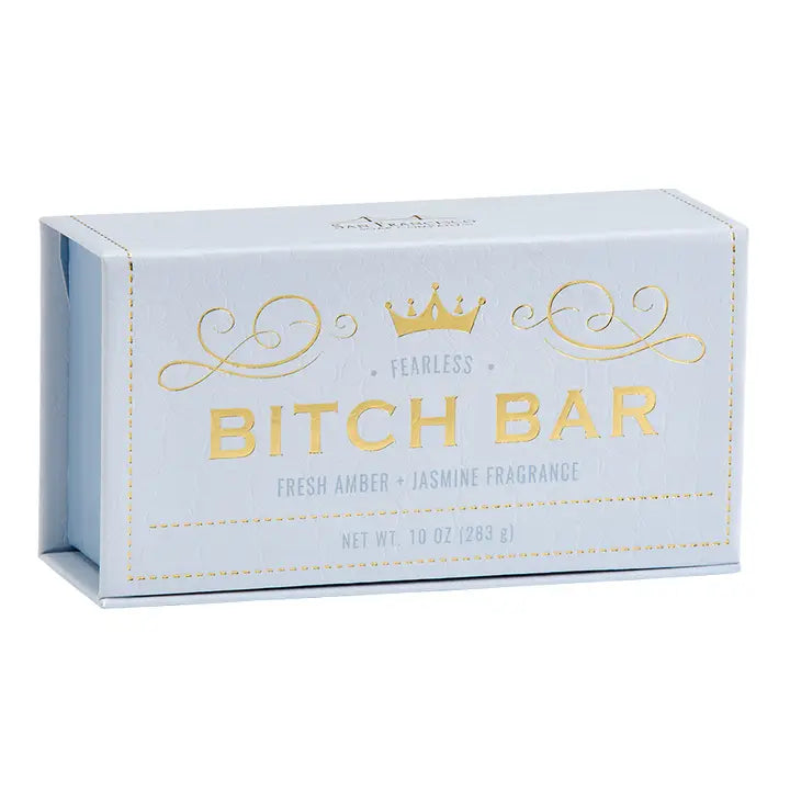 Bitch Soap Bar - Fearless -  Fresh Amber and Jasmine