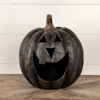 15" Big Mouth Pumpkin - Black