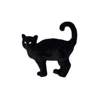 Charmed Black Cat Shaped Pillow