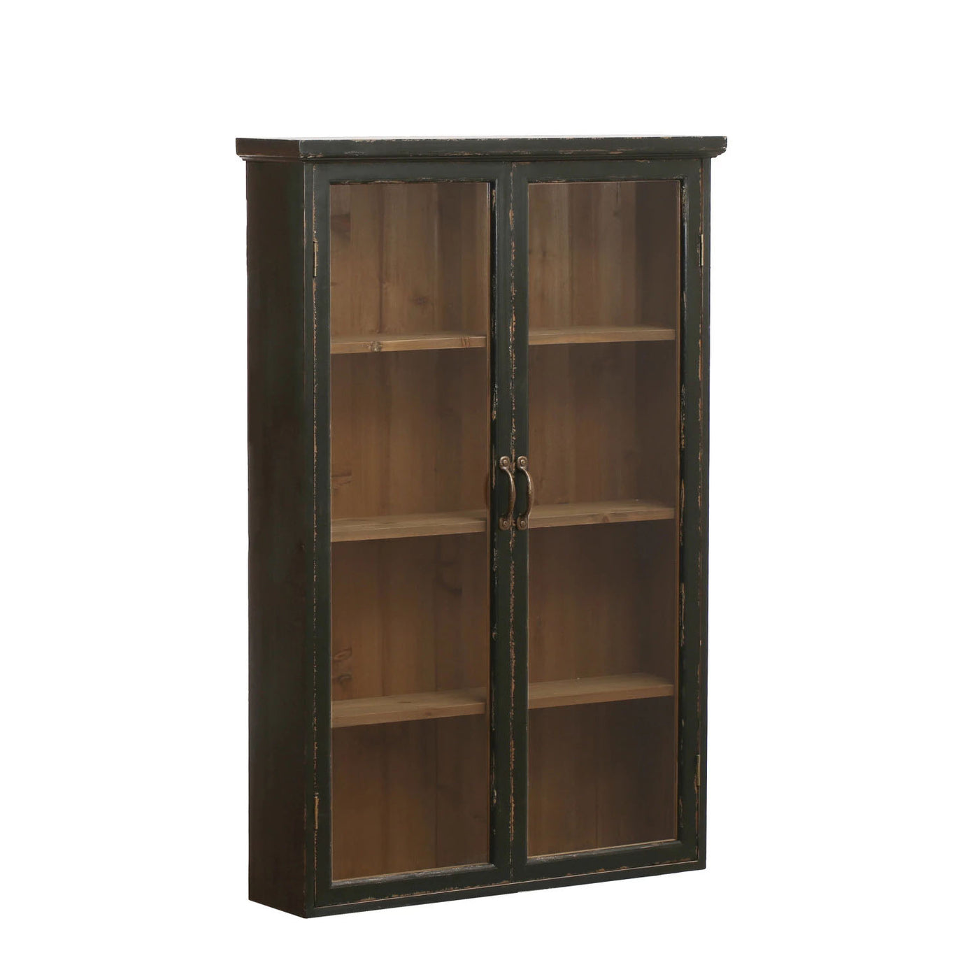 Rustic Pantry Cabinet - Hangs or Sits