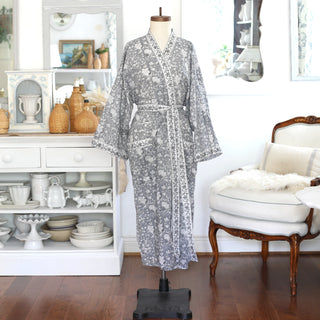 Pacho Slate Kimono - One Size Fits Most