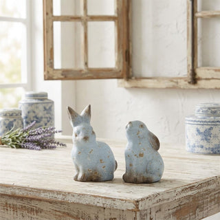 The Blue Rustic Bunny Set