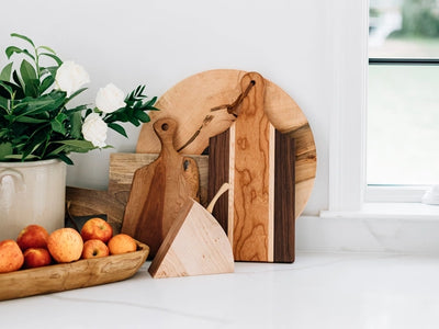 The Cheese Block with Hand-Forged Knife