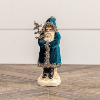 Belsnickel Santa Ornament - Deep Ocean