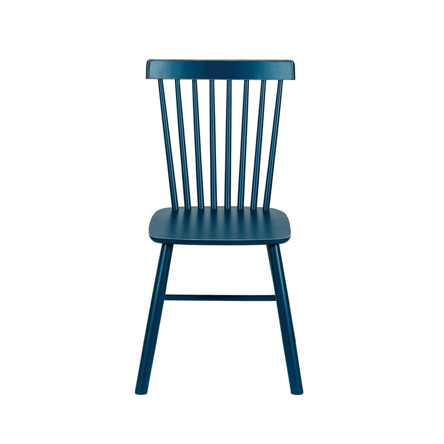 Slatted Back Dining Chair - Choose Color
