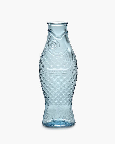 Fish & Fish Glassware Carafe - Available in 4 Different Colors