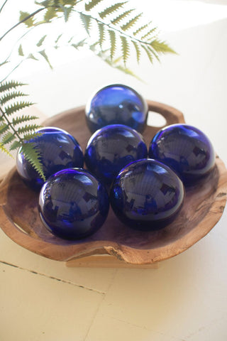Recycled Glass Ball - Choose Color